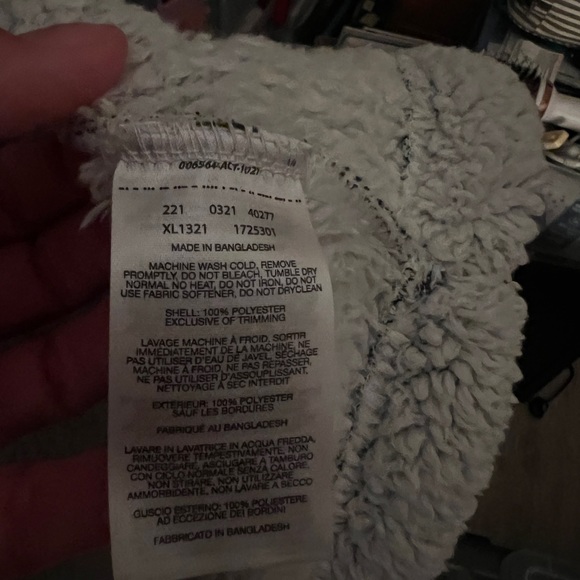 Columbia Women's Winter Pass Sherpa Full Zip Jacket-Large (Chalk) - Picture 9 of 9